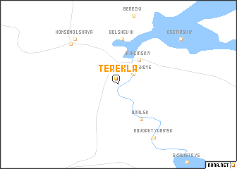 map of Terekla