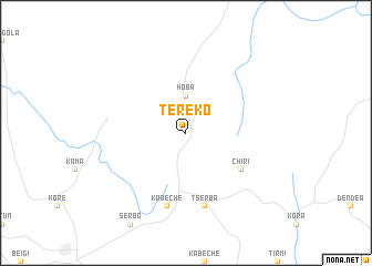 map of Tereko