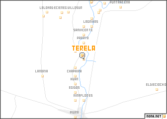 map of Terela