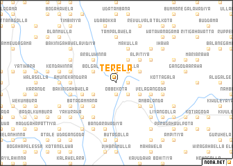 map of Terela