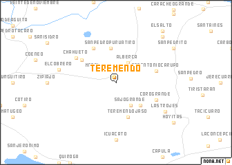 map of Teremendo