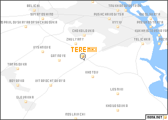 map of Teremki