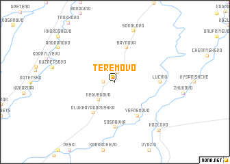 map of Teremovo