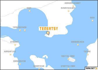 map of Teremtsy