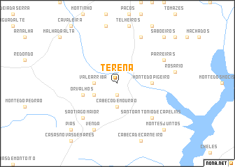 map of Terena