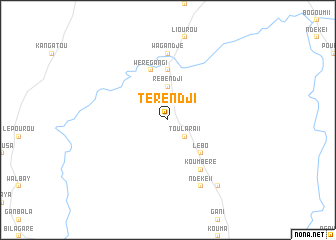 map of Térèndji