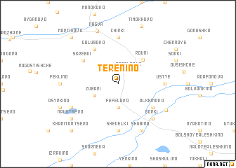 map of Terenino