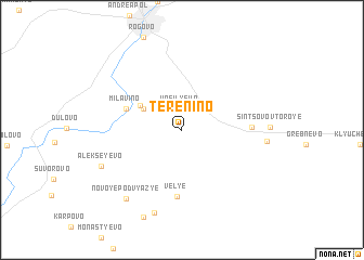 map of Terenino