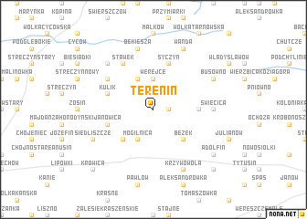 map of Terenin