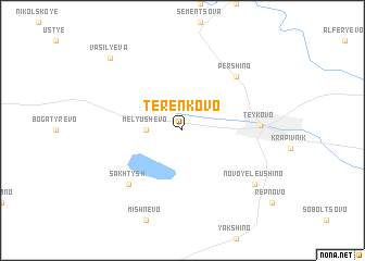 map of Teren\