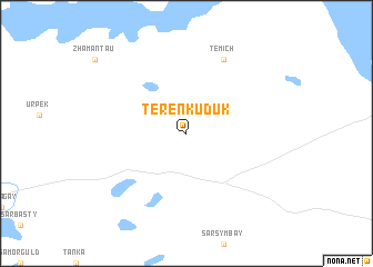 map of Terenkuduk