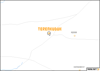 map of Terenkuduk