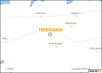 map of Terenkuduk