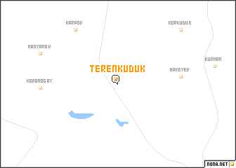 map of Terenkuduk