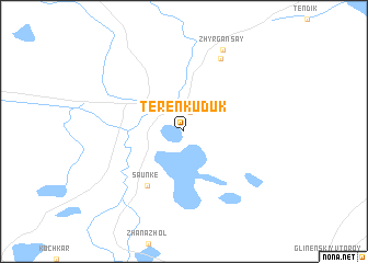 map of Terenkuduk