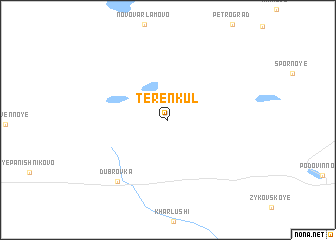 map of Terenkul\