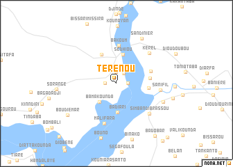 map of Térénou