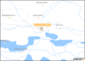 map of Terenozek