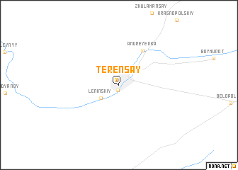 map of Terensay