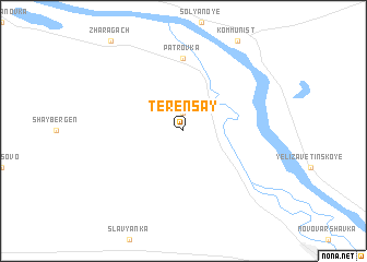 map of Terensay