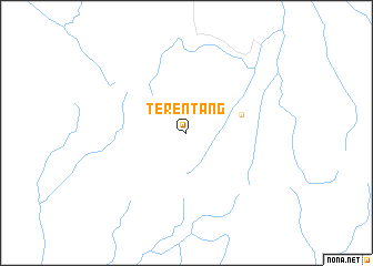 map of Terentang