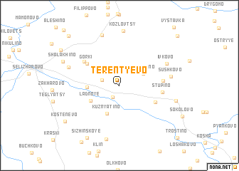 map of Terent\