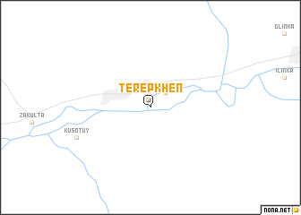 map of Terepkhen