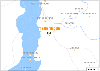 map of Tereré-Qué