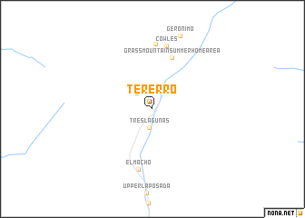 map of Tererro