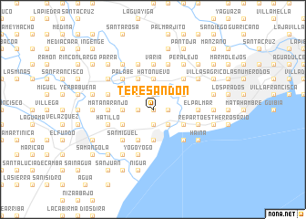 map of Teresandón