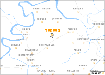 map of Teresa