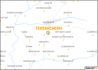 map of Tereshchenki