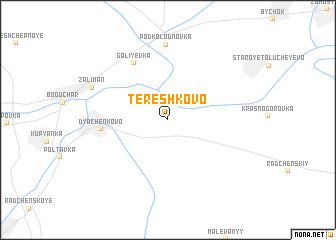 map of Tereshkovo