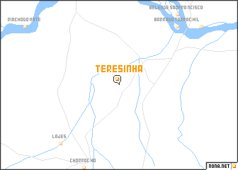 map of Teresinha
