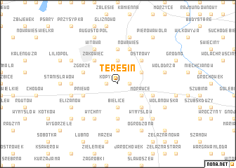 map of Teresin