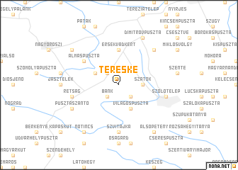 map of Tereske