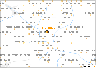 map of Ter Haar