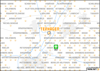 map of Terhagen