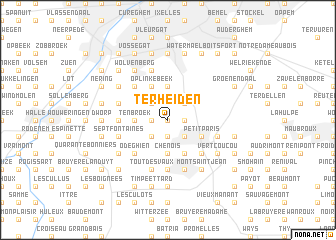 map of Terheiden