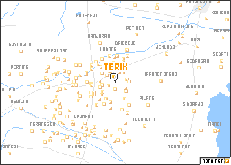 map of Terik