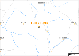 map of Terip Terip