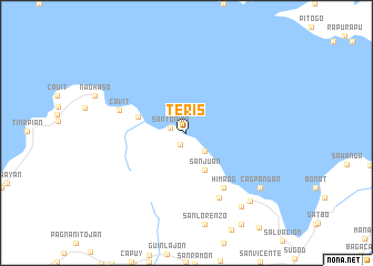 map of Teris
