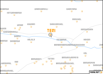 map of Teri