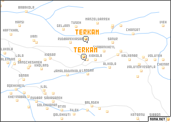 map of Ter Kām