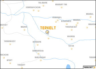 map of Terkelt