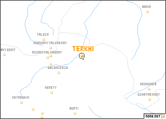 map of Terkhi