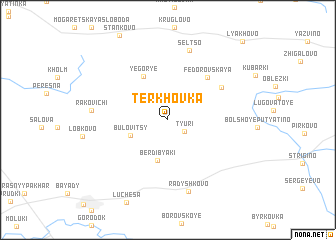 map of Terkhovka