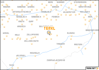 map of Terkl