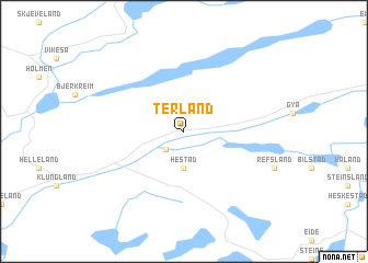 map of Terland