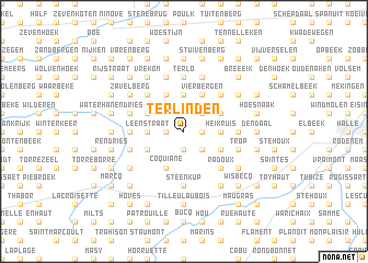 map of Terlinden